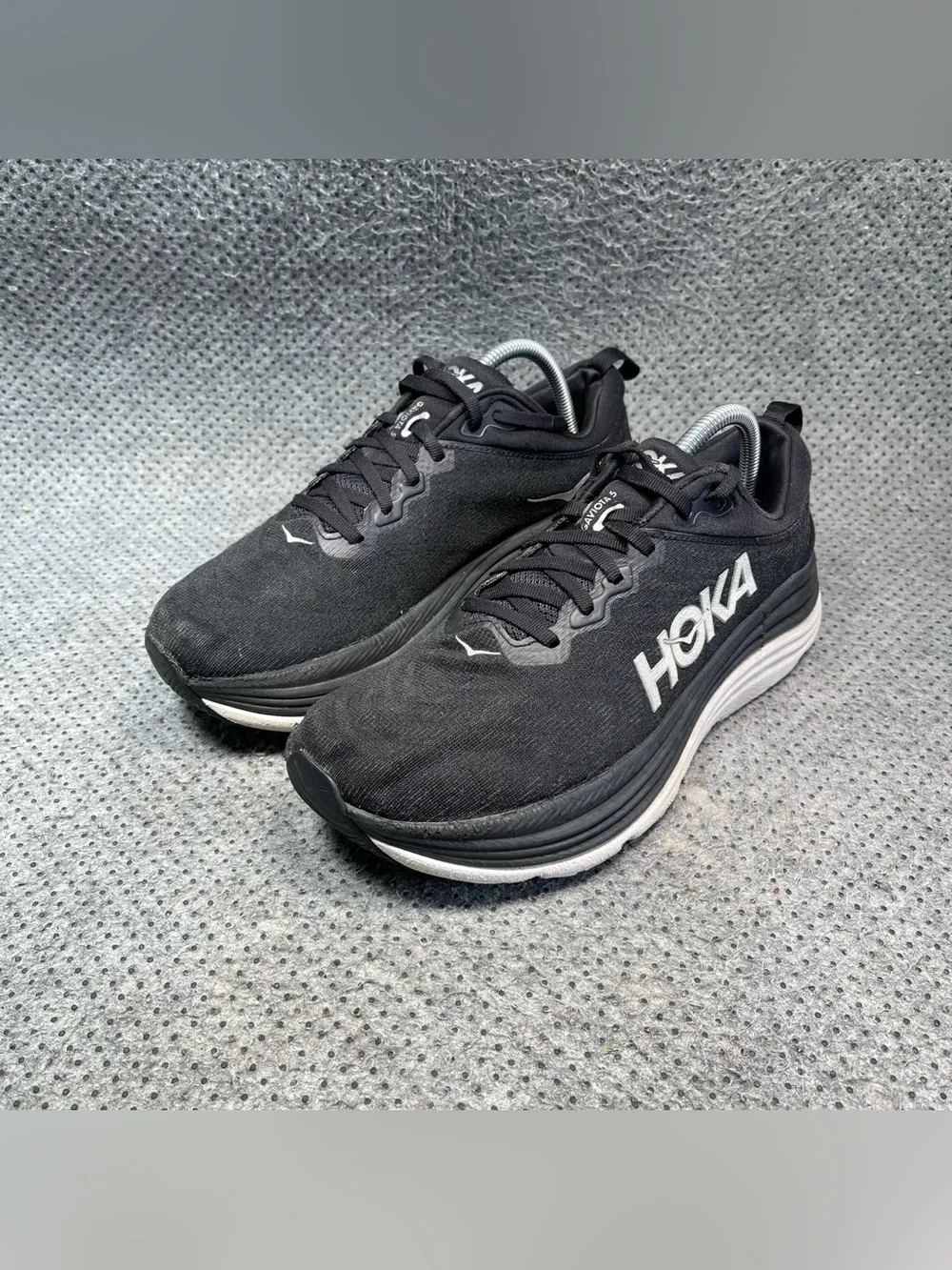 Hoka One One Gaviota 5 Black Running Shoes Size 9 Men’s